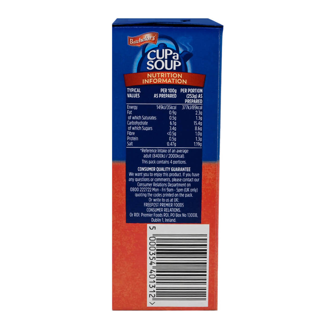 Batchelor's Cup-A-Soup - Tomato  3.28 oz (93g)