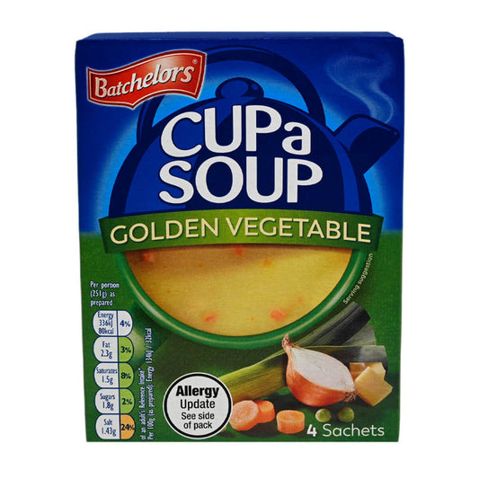 Batchelor's Cup-A-Soup - Golden Vegetable 4.23 oz (120g) - Image 1