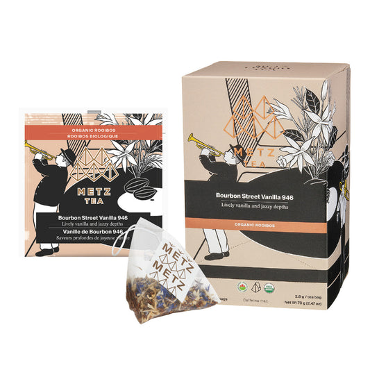Metz Organic Bourbon Street Vanilla Tea - 25 count - Image 1