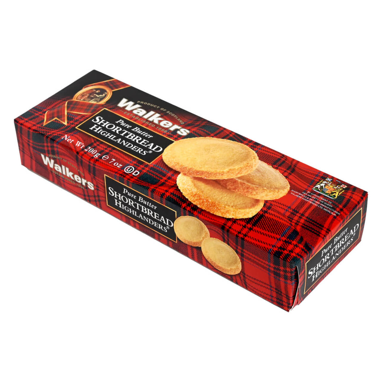Walkers Highlanders Shortbread Cookies - 7oz (200g) - Image 2
