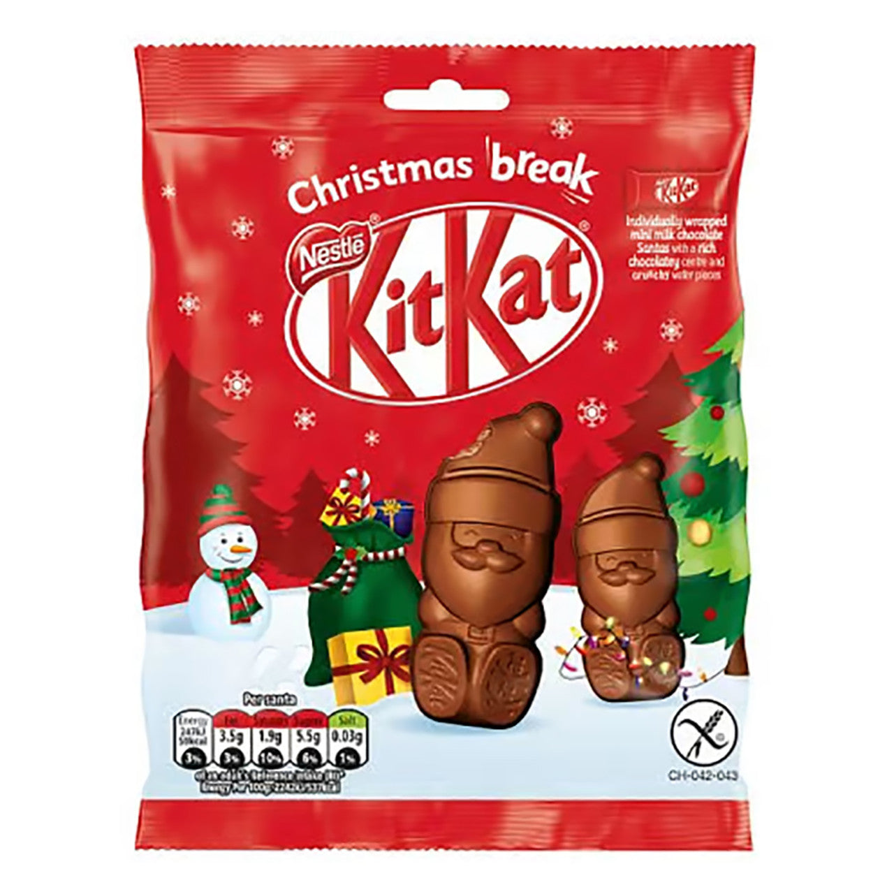 Nestle Kit Kat Santa Pouch - 7.76oz (220g)