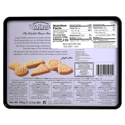Walkers Shortbread Tin - Scottish Icon Thistle - 5.29oz (150g)