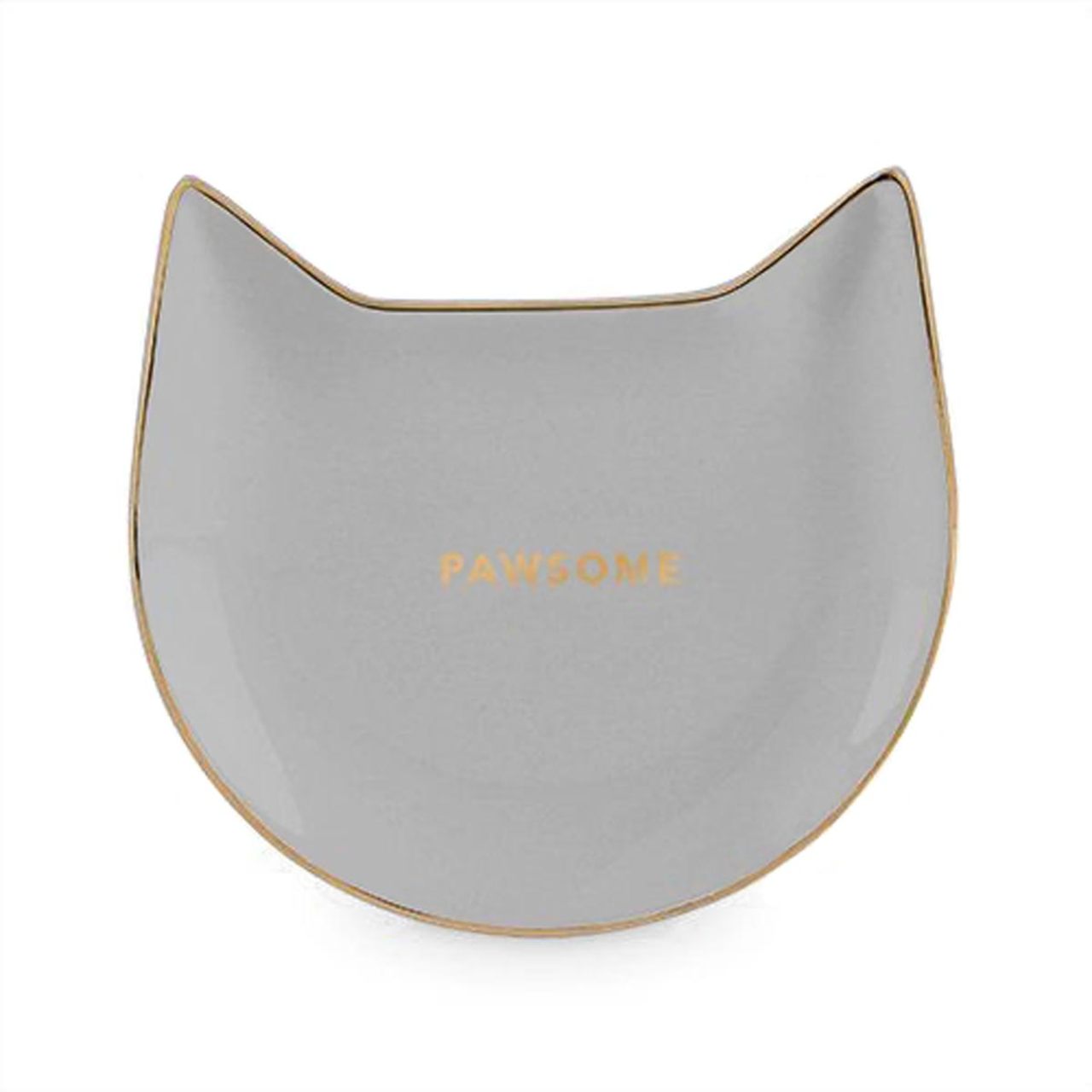 Pawsome Gray Ceramic Tea Bag Caddy