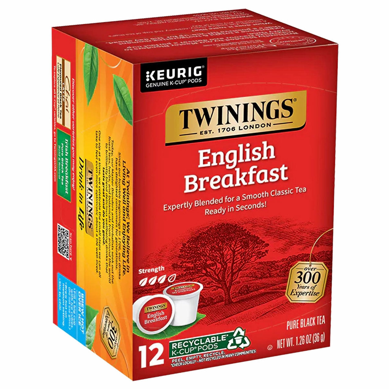 Twinings English Breakfast K-Cups - 12 count
